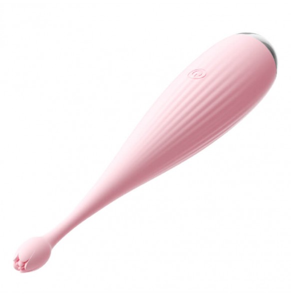 MizzZee - Flowers Orgasm Vibration Clitoral Tip Stimulator (Chargeable - Pink)